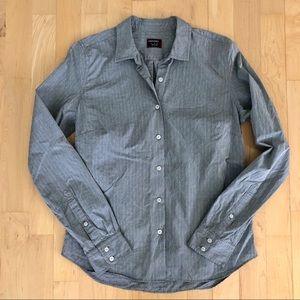 UntuckIt Cascada Grey Button Down Shirt, EUC, 4